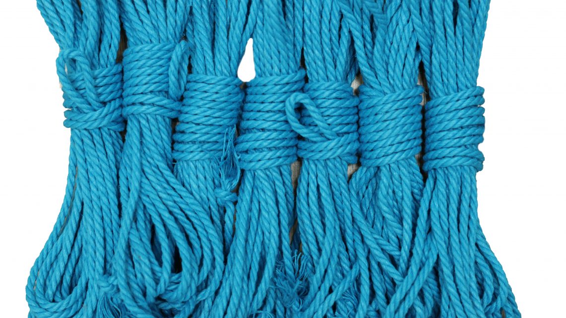 Hanfseile 5,5 mm türkis/cyan (durchgefärbt)