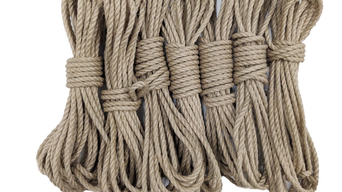 Juteseile 5,5 mm naturfarben fester gedreht (mineralölfrei)